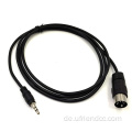 PVC Stereo Audio 3,5 -mm -Buchse bis DIN -Kabel